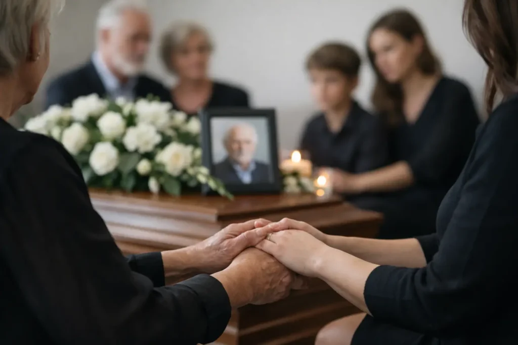 Familie verbinden bij uitvaart: zo helpt ritueel