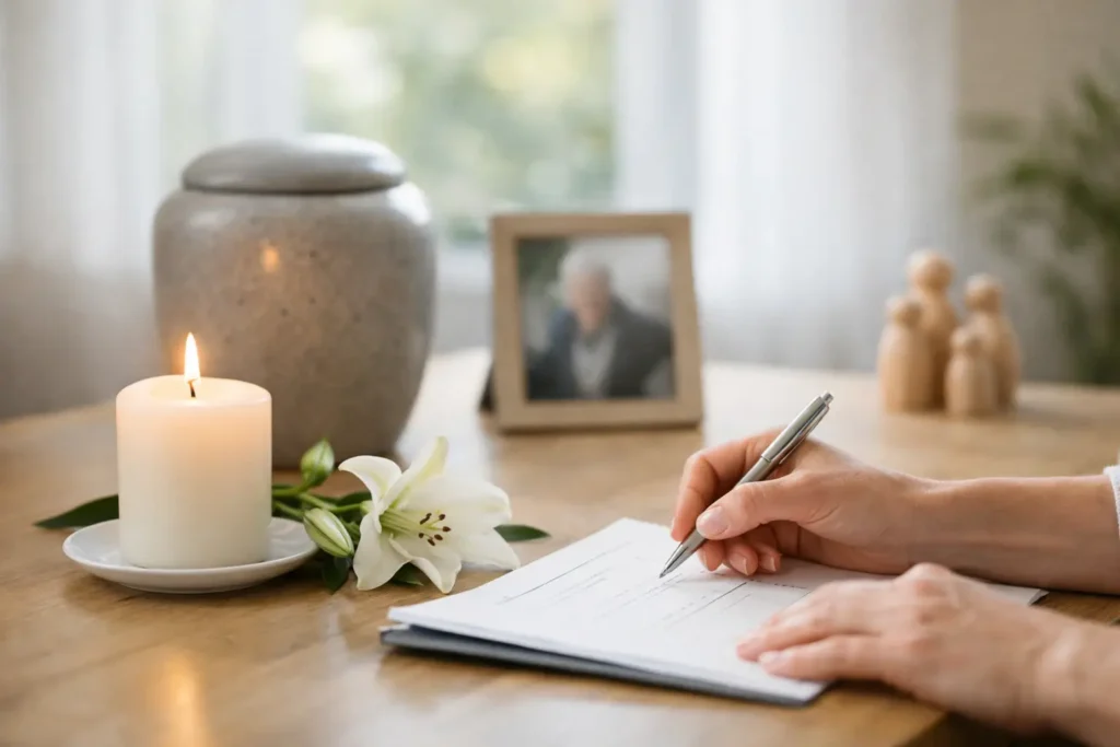 Uitvaartwensen vastleggen met rust en regie