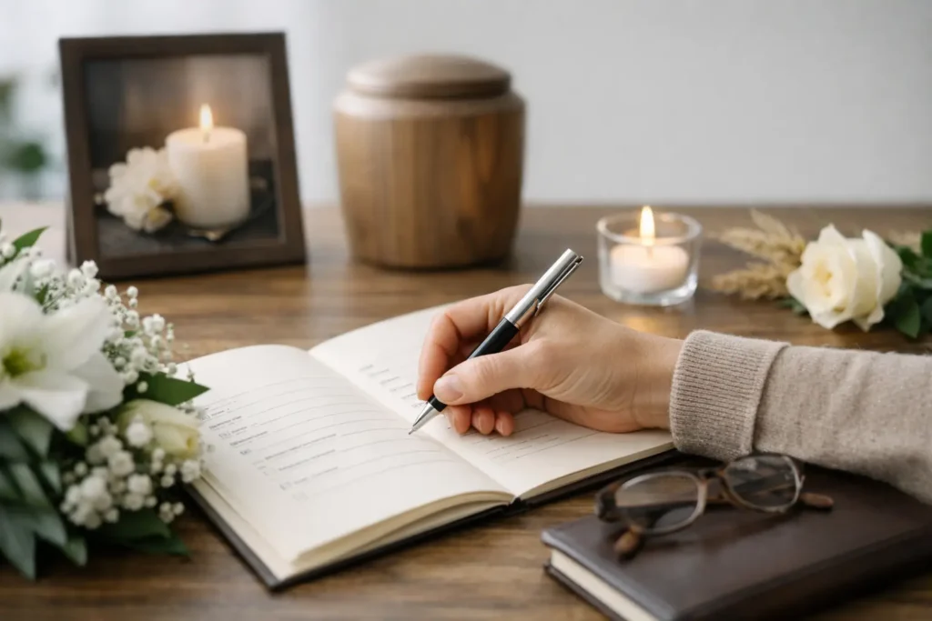 Wensenregister uitvaart invullen zonder twijfel