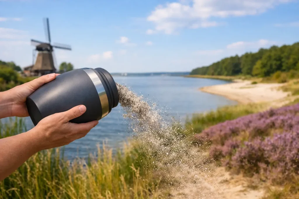 Regels voor asverstrooiing in Nederland uitgelegd
