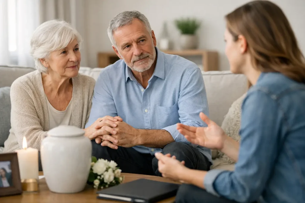 Wanneer uitvaartwensen bespreken met familie?