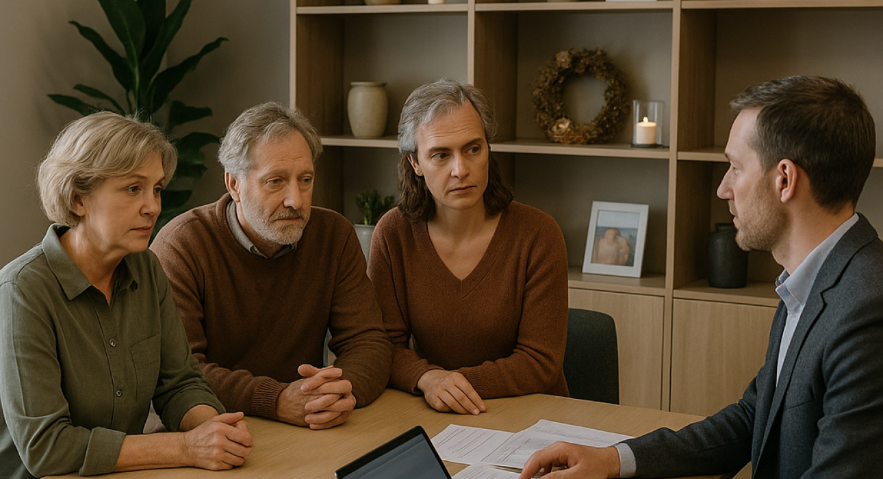 Attendo-adviseur helpt klant met invullen van Aandacht voor Later