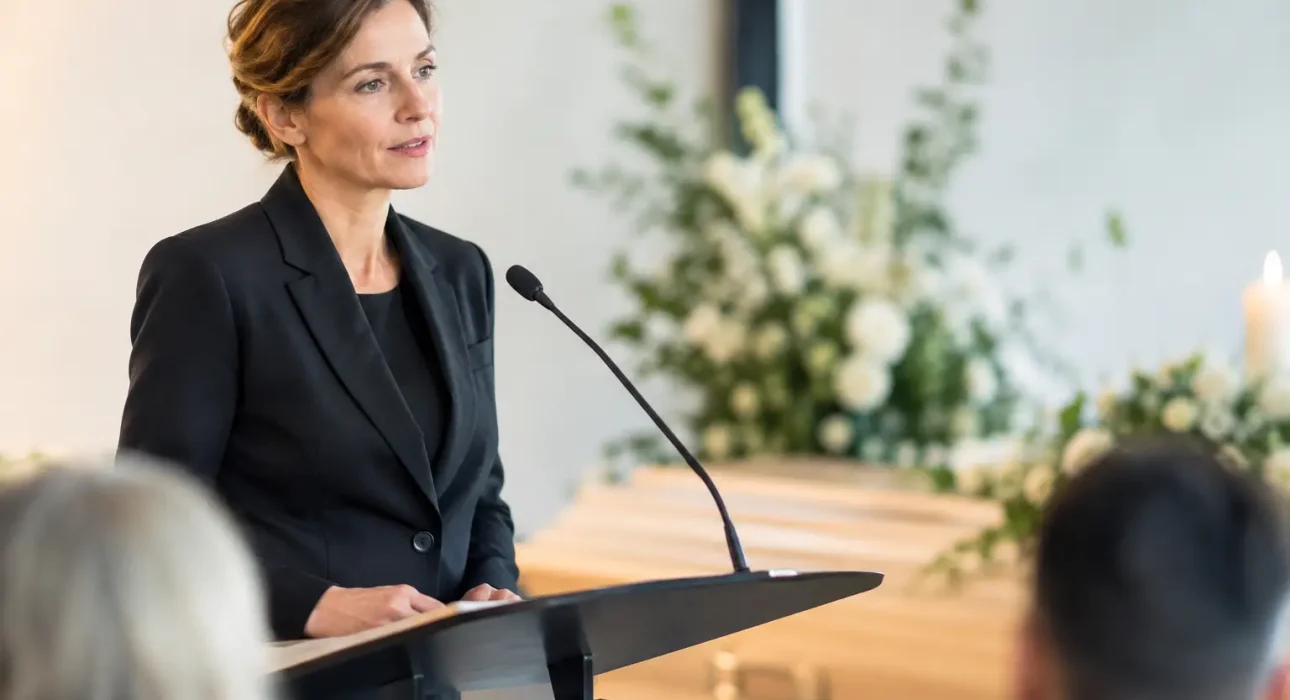 Een spreker voor uitvaart vinden die past