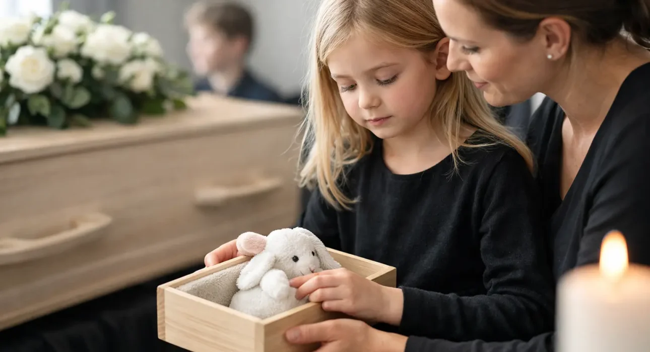 Kinderen betrekken bij afscheid met houvast