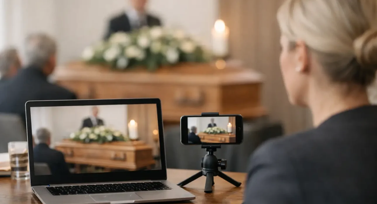 Uitvaart livestream regelen zonder extra onrust